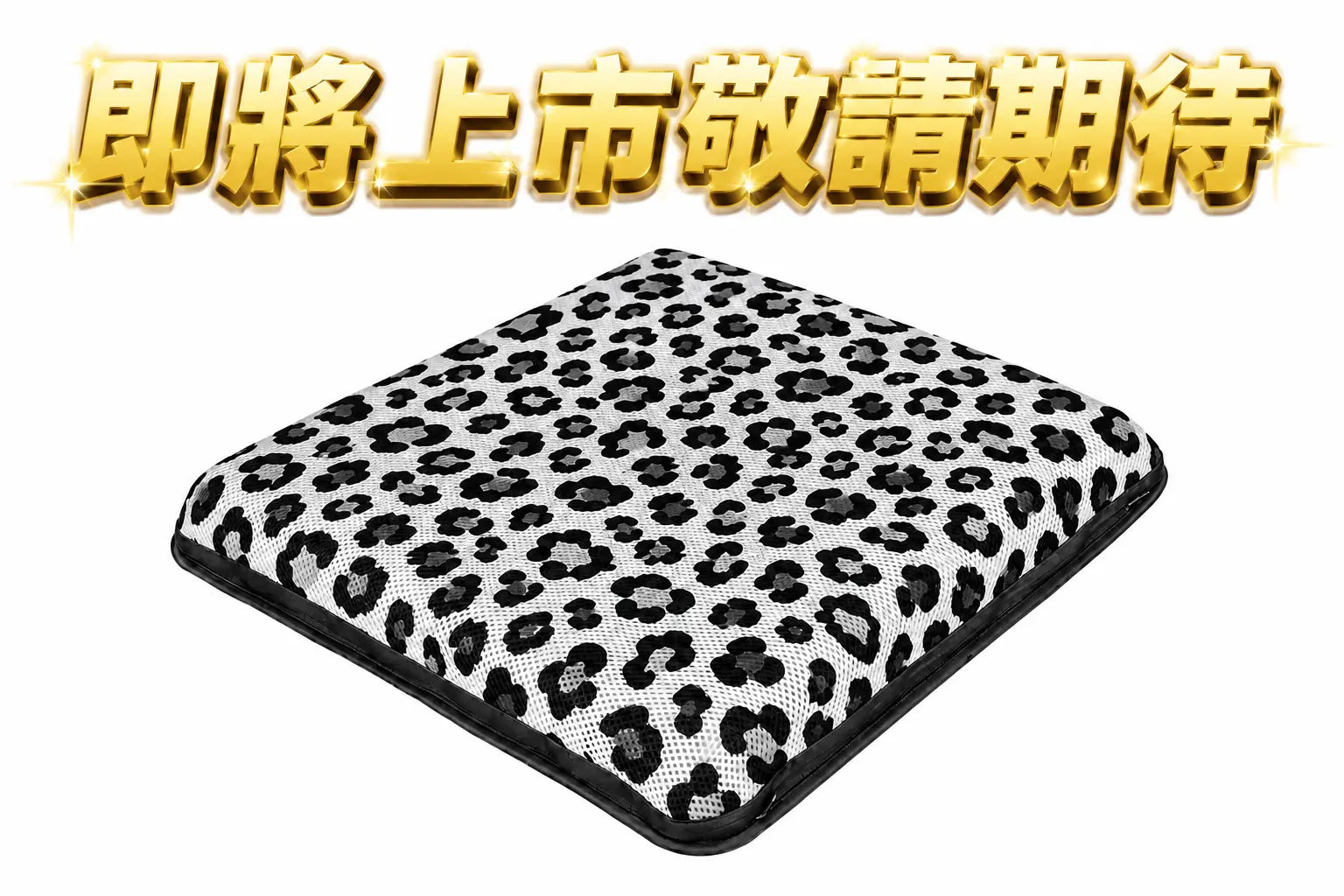 ANDINO 安蒂諾｜3D 豹紋減壓空氣坐墊｜黑白豹紋